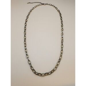 Vintage UNICA Signed Gold Tone‎ Necklace Heavy Large Link FREE $HIPPING!!!